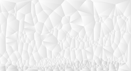 Illustration modern abstract polygon shape for wallpaper background. Vector image of graphic design, geometric pattern or polygonal with white color background