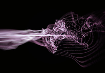 Wall Mural - technology modern dynamic plasma energy futuristic virtual technology background, digitally generate