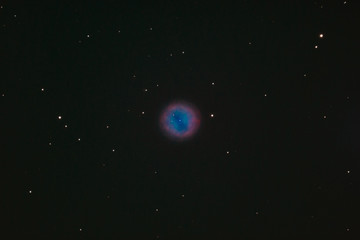 Wall Mural - The Owl Nebula Messier 97 in the constellation Ursa Major photographed with a Maksutov telescope from Mannheim in Germany.
