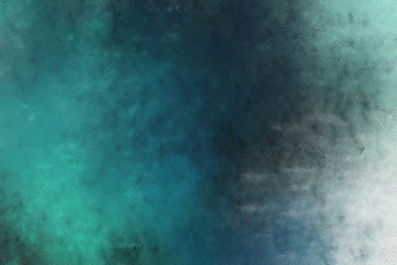 beautiful teal blue, dark slate gray and pastel blue color background with space for text or image. vintage texture, distressed old textured painted design