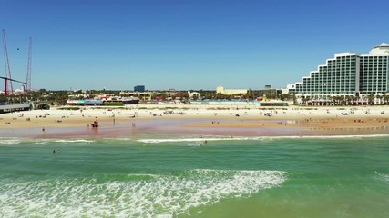 Wall Mural - Daytona Beach reopened after Coronavirus Covid 19 full closure