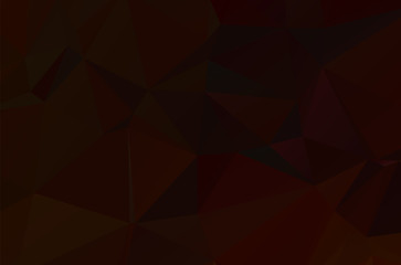  Black Background with Triangle Pattern