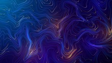Abstract Background With Luminous Curved Lines, Cartographic Stylized Pattern