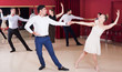 © JackF - People practicing vigorous lindy hop movements