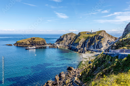 South End of Lundy Island Tableau sur Toile