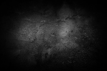 Wall Mural - Abstract dark grunge texture of old concrete wall,Black vintage concrete backgrounds, Scratch old wall with dirty and rough texture on cement