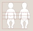 Baby figure measurements