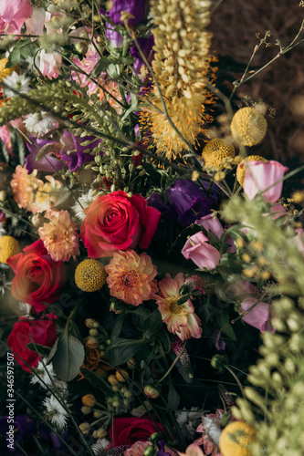 Decoración de boda. Flores y detalles para ceremonias. © SaskiaBauerPhoto