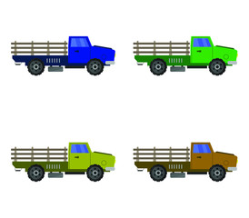 Poster - farm truck icon