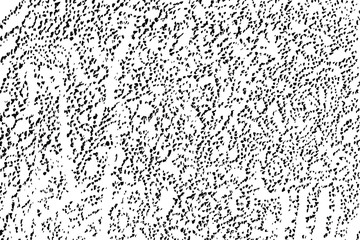 Leinwandbilder - The grunge texture of an unevenly filled surface with spots, dirt, and grit. Abstract background. Vector illustration. Overlay template.
