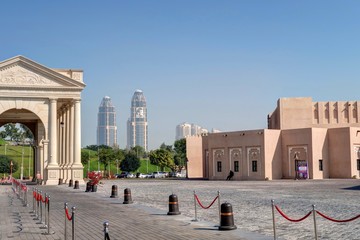 Wall Mural - dans les rues de Doha au Qatar