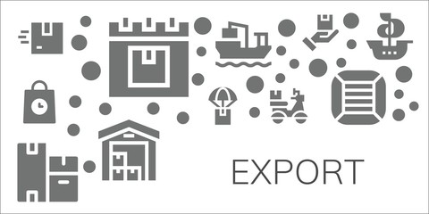 Sticker - export icon set