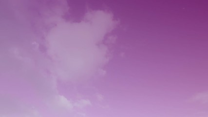 Poster - pink colored smoke cloud loop background 
