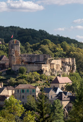 Wall Mural - The Village of Carlux in Dordogne valley, Aquitaine,  France