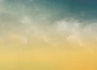 vintage background cloudscape of sky with clouds