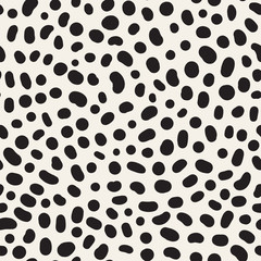 Poster - Vector texture with random spots. Seamless dotted pattern.