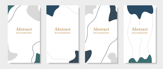 Poster - Abstract luxury patterns for social media story