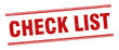 © Aquir - check list stamp. check list label. square grunge sign