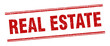 © Aquir - real estate stamp. real estate label. square grunge sign