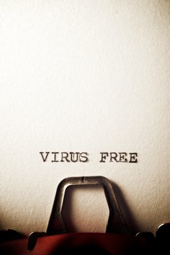 Virus free text
