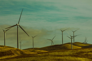  wind turbines farm