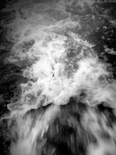 High Angle View Of Turbulent Water
