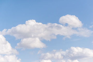 Wall Mural - Natural background of the sky and clouds