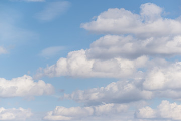 Wall Mural - Natural background of the sky and clouds