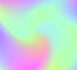 Poster - Iridescent holographic background with colorful gradient stains. Multicolored vivid blurred backdrop or wallpaper.