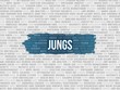 canvas print picture - Jungs