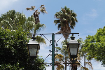 old street lamp