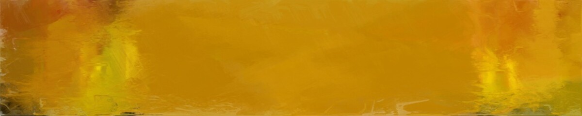Wall Mural - abstract graphic element with long wide horizontal background with dark golden rod, chocolate and brown colors