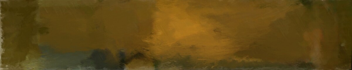 Aufkleber - abstract natural long wide horizontal background with chocolate, brown and very dark green colors