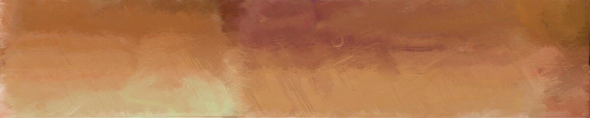 Aufkleber - abstract horizontal graphic background with peru, tan and brown colors