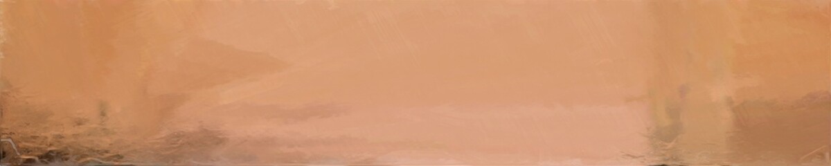 Poster - abstract long wide background with dark salmon, old mauve and pastel brown colors