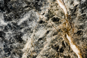 Wall Mural - Detailed structure of abstract mottled marble with natural beige colors pattern stone for background surface, interiors.