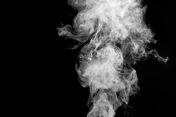 White smoke and fog smoke effect