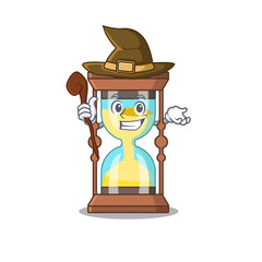 Sticker - Chronometer sneaky and tricky witch cartoon character