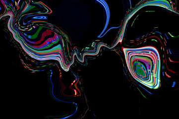 Fototapete - Abstract digital pattern / Abstract minimalistic background of a digital pattern.