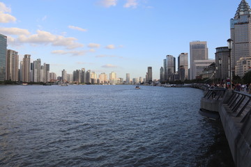 Poster - Promenade du Bund à Shanghai, Chine	