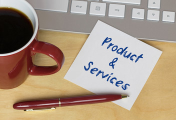 Poster - Product & Services 