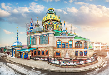 Wall Mural - Храм Всех Религий в Казани Church of All Religions in Kazan