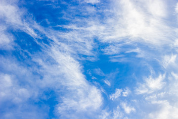 blue sky with clouds