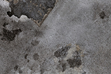 Poster -  gray concrete wall. background for design