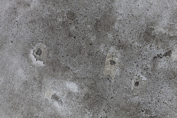 Poster -  dirty gray concrete wall.