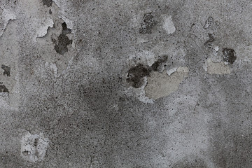 Poster -  gray concrete wall. background for design