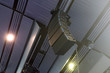 © makedonski2015 - Professional audio equipment suspended from the ceiling. Audio speakers for events