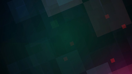 Leinwandbilder - Digital cyber technology pattern background