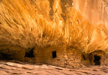 View Of Ancient Cliff Dwelling