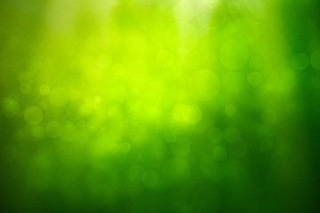 Abstract nature background spring greens